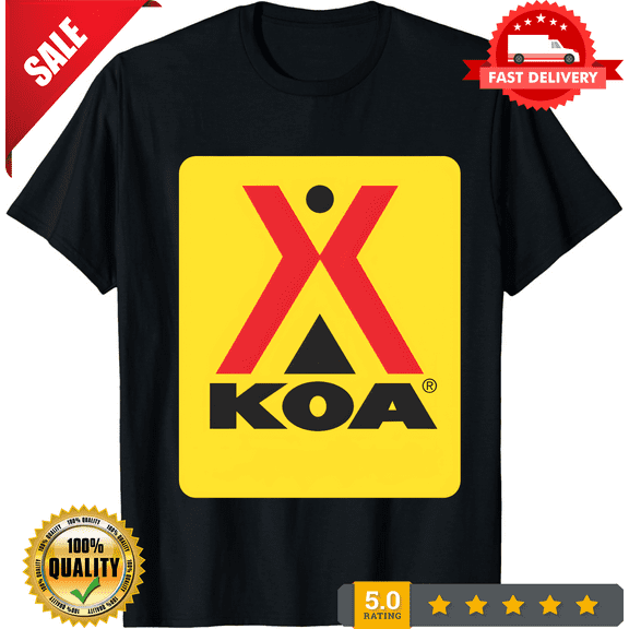 Limited 70s Kampgrounds America KOA Funny Logo T-Shirt S-3XL, LIMITED EDITION-TH63451
