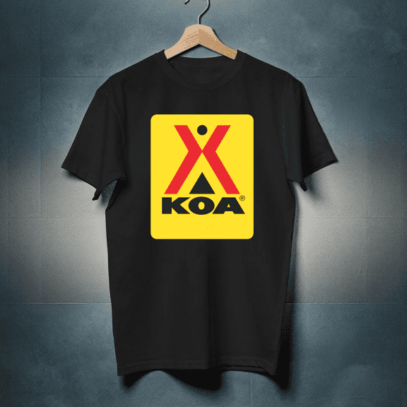 Limited 70s Kampgrounds America KOA Funny Logo T-Shirt S-3XL