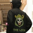 thumbnail image 1 of Limited Adventure Time Lich Hoodie - Cartoon Lover Hoodie - Finn and Jake Merch -Gothic Tee - Adventure Time Fan Sweat - Lich Fan Merch, 1 of 9