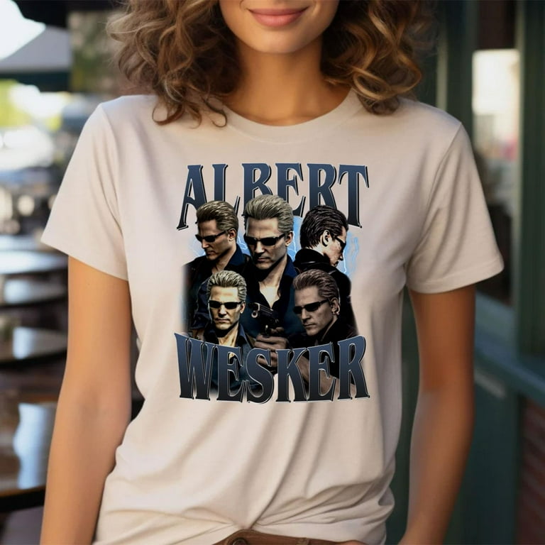 Limited Albert Wesker Resident Evil Vintage T-Shirt, Gift For 