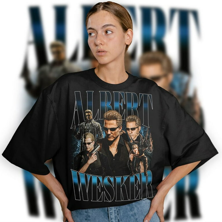 Limited Albert Wesker Vintage T-Shirt, Resident Evil Graphic T 