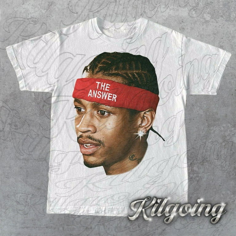 Allen iverson the answer t shirt sale