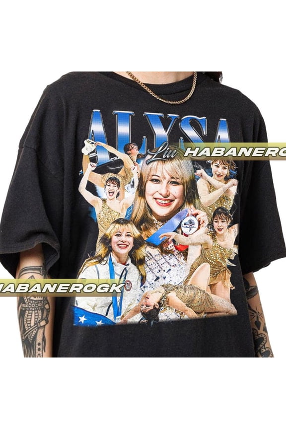 Limited Alysa Liu T-Shirt, Quad Jump Legend, Ice Skating Shirt, Sports