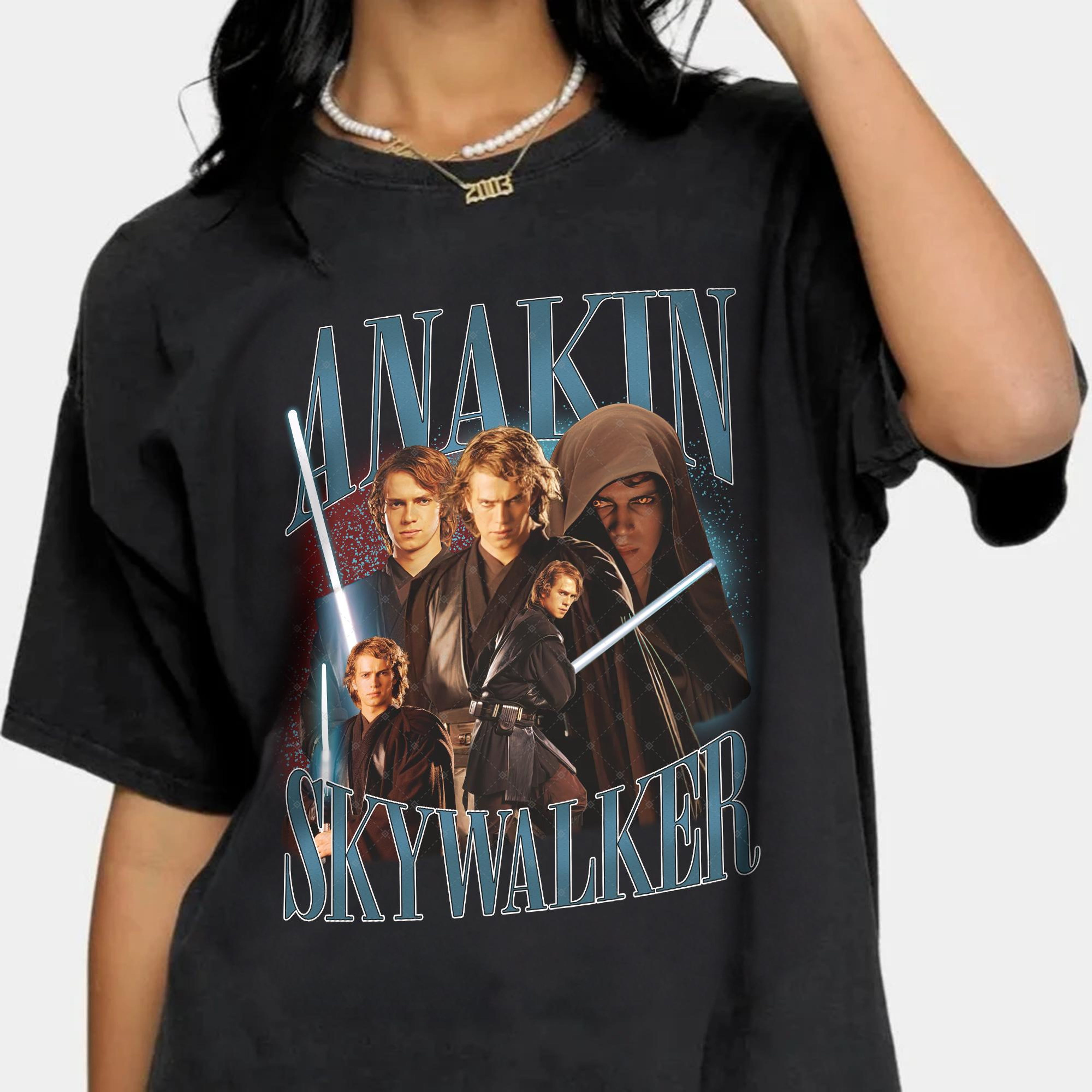 Limited Anakin Skywalker Shirt,Anakin Skywalker Graphic Y2k Clothing ...