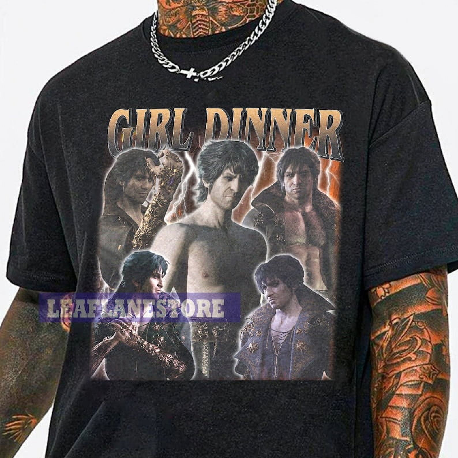 Limited Astarion Baldurs Gate 3 Girl Dinner Vintage TShirt