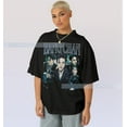 thumbnail image 1 of Limited Bang Chan T-Shirt, Retro Bang Chan Shirt, K Pop Stray Kids,Navy color,size 3XL, 1 of 1