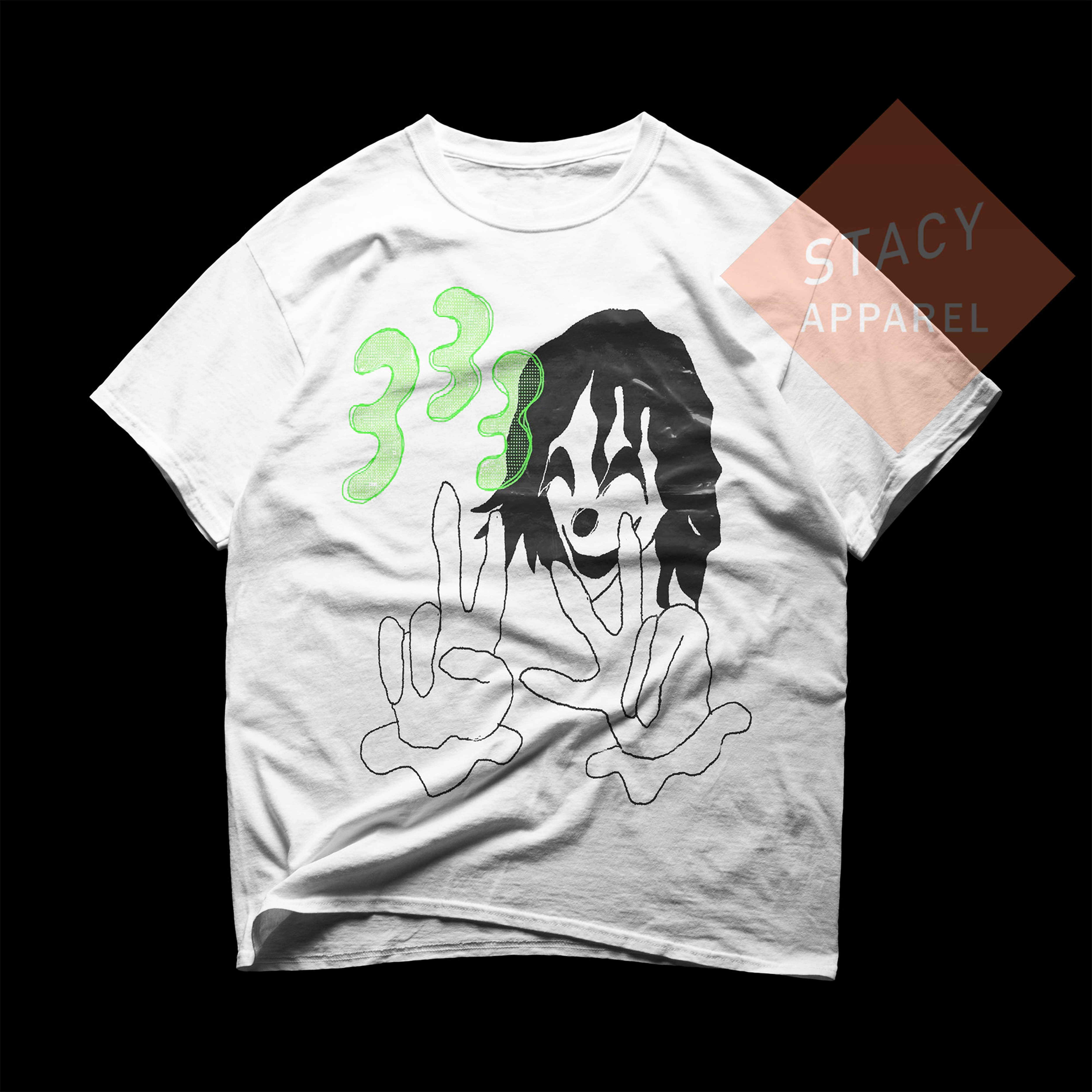 Limited Bladee 333 Tshirt Bladee Drain Gang Tee