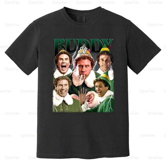 Limited Buddy Elf Vintage TShirt Gift For Woman Man Unisex Comfort Color T-Shirt Unisex, up to 4XL