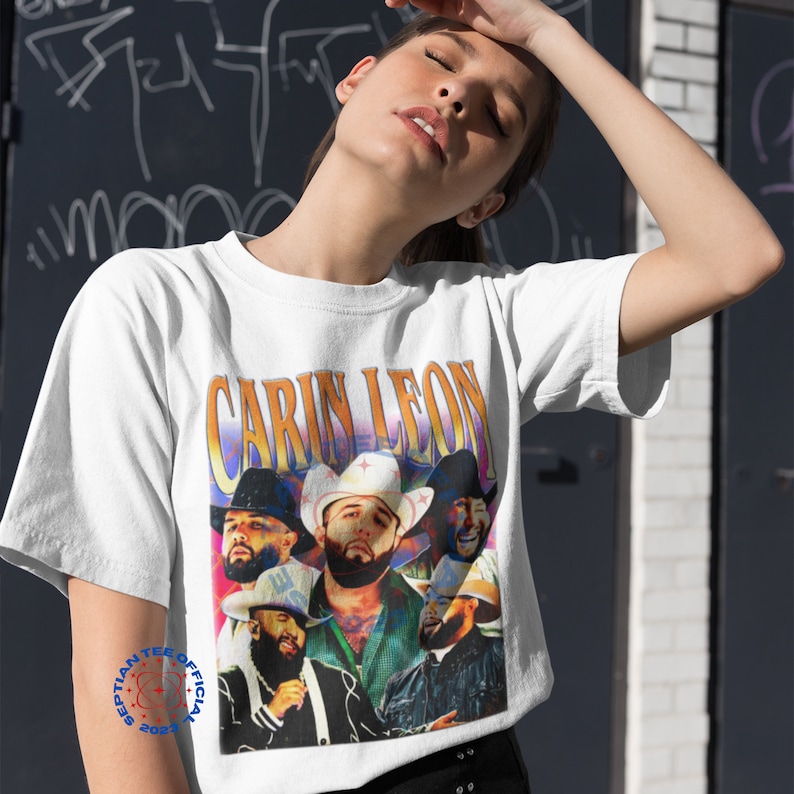 Limited Carin Leon Shirt, Homage Carin Leon 90s Tshirt, Carin Leon