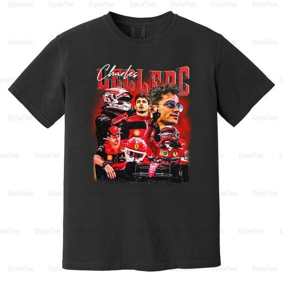Limited Charles Leclerc Shirt TShirt Unisex Tee Shirt GEE91 F1 Comfort Color T-Shirt Unisex, up to 4XL
