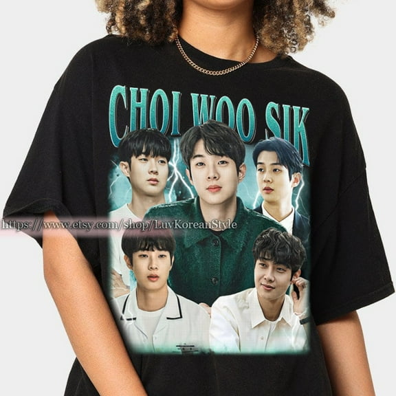 Limited Choi Woo Sik Kdrama Korean Pop Tshirt Vintage Unisex Shirt