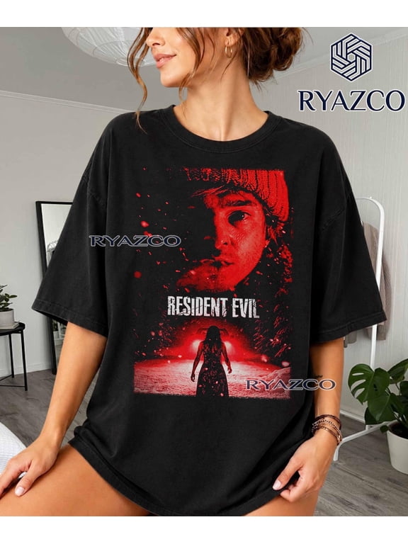 Limited Comfort Colors Resident Evil Shirt 2026, Retro Movie Graphic Tee