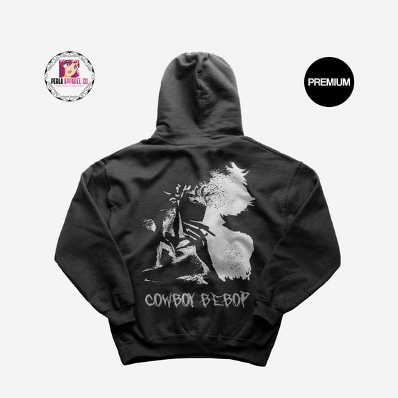 Limited Cowboy Bebop Hoodie - Oldschool Cartoon Hoodie - Cowboy Bebop - Fade Custom - Cartoon Lover - Tv Series Clothes - Friend Gift -Gift