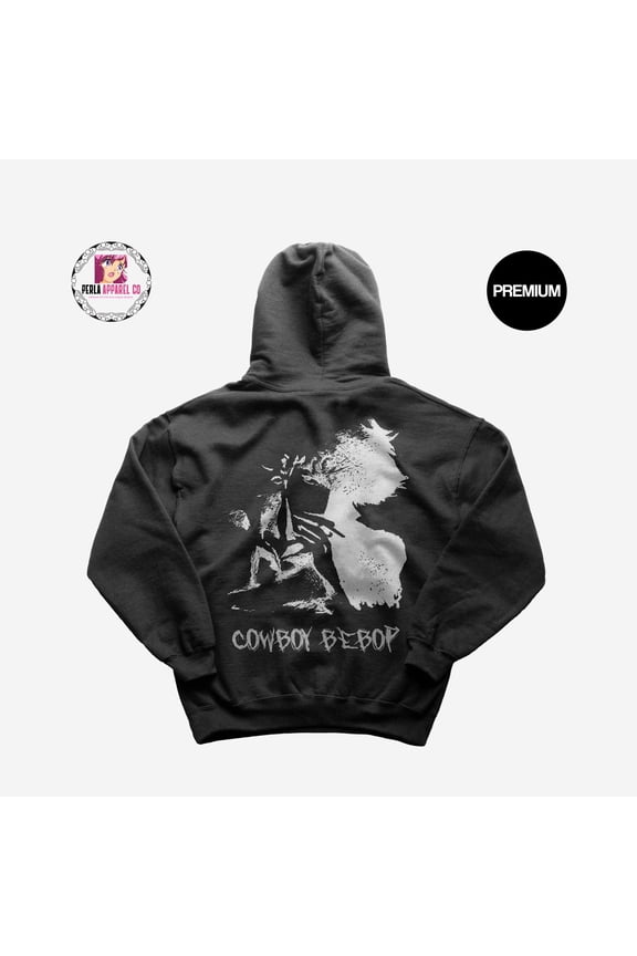 Limited Cowboy Bebop Hoodie - Oldschool Cartoon Hoodie - Cowboy Bebop - Fade Custom - Cartoon Lover - Tv Series Clothes - Friend Gift -Gift
