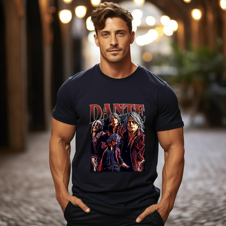Limited Dante Devil May Cry Vintage Unisex T Shirt T Shirt Beautiful. Walmart