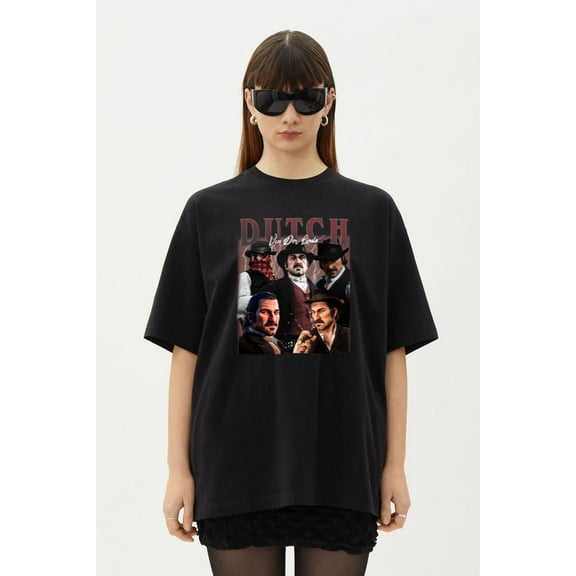 Limited Dutch Van Der Linde Red Dead Redemption 2 RDR2 T-Shirt, for men & women, up to size 5XL