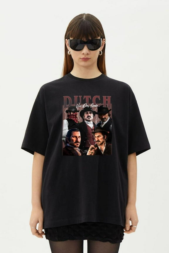 Limited Dutch Van Der Linde Red Dead Redemption 2 RDR2 T-Shirt, for men & women, up to size 5XL