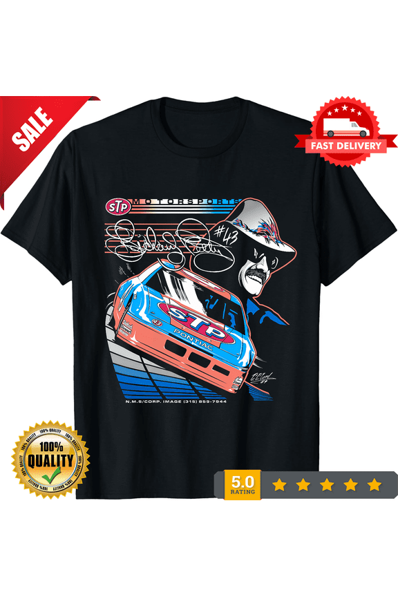 Limited EDITION Richard Petty The King Racing The Mean Shirt Black Unisex S-5XL E1724, NEW TRENDING ITEM-TH71231