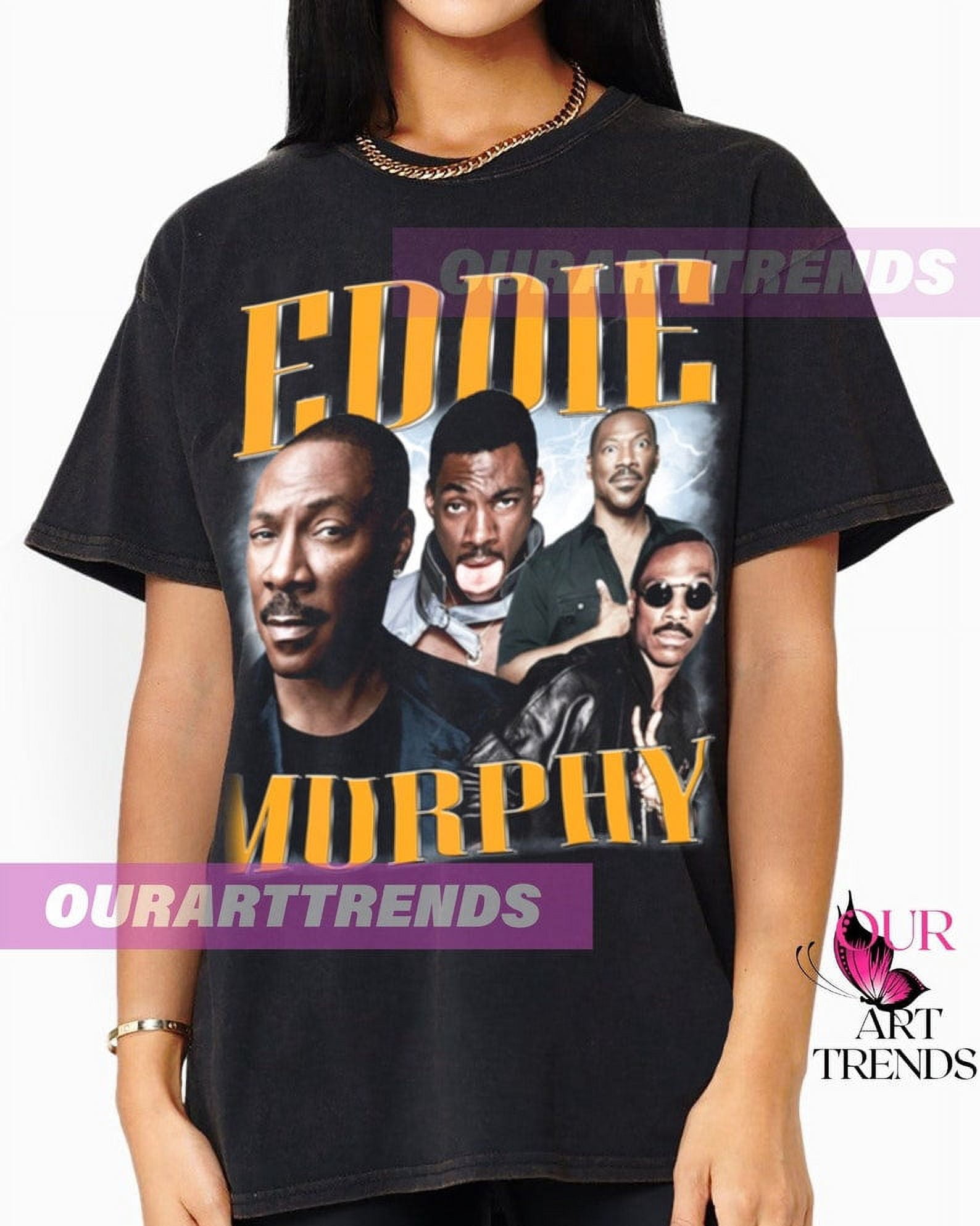 Limited Eddie Murphy T-shirt Vintage Retro Bootleg - Walmart.com