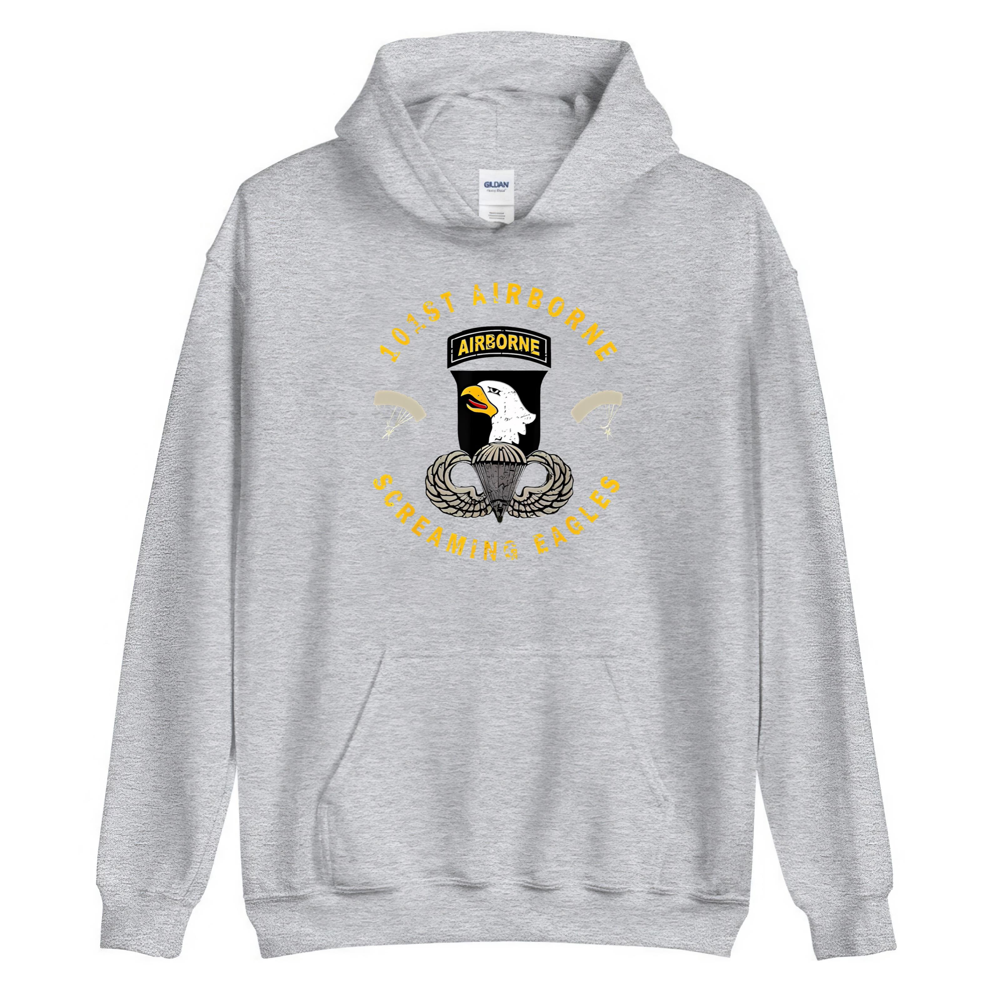 Hoodie US Army 101st Airborne Screaming Eagle - - Shop