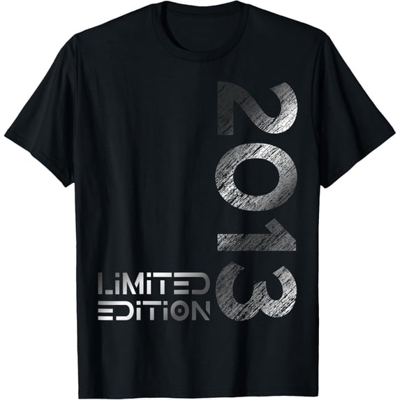 Limited Edition 2013 Boy Girl 11th Birthday 11 T-Shirt