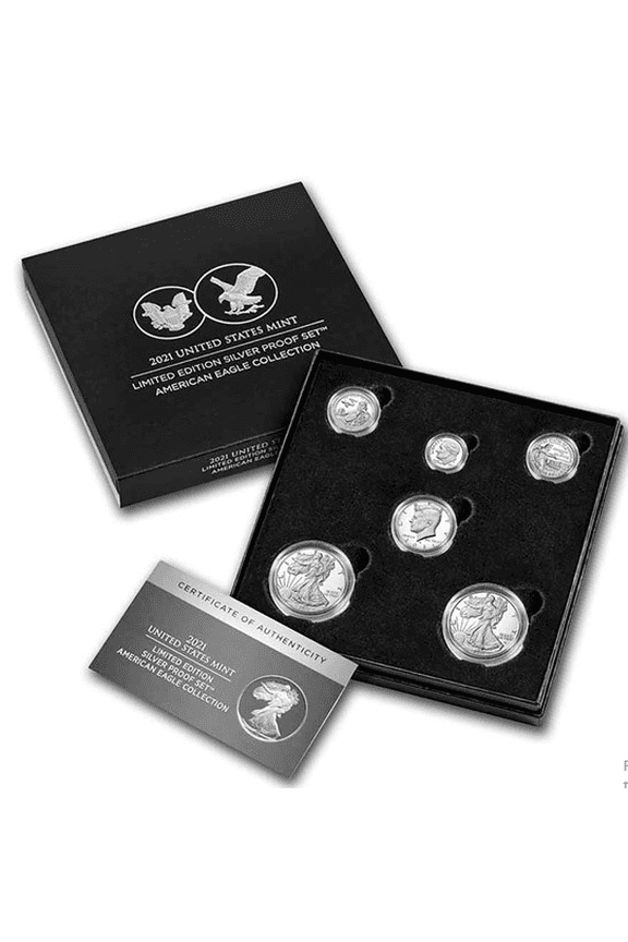 Limited Edition 2021 Silver Proof Set American Eagle Collection 21RCN