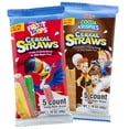 thumbnail image 1 of Limited Edition 2025 Kellogg’s SBF3&nbsp;Cereal Straws, Cocoa Krispies and Froot Loops Edible Stir Sticks, Nostalgic Treat, 5 Count, (2 Pack), 1 of 3