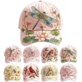 thumbnail image 1 of Limited Edition 2026 Garden Morning Baseball Cap, Garden Morning Botanical Dad Hat, Adjustable Lightweight Hummingbird Hat, 1 of 5