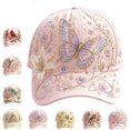 thumbnail image 1 of Limited Edition 2026 New Garden Morning Baseball Cap, Adjustable Cotton Hummingbird Flowers Baseball Hat, Lightweight Breathable, #D, 1 of 8