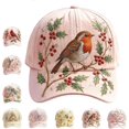 thumbnail image 1 of Limited Edition 2026 New Garden Morning Baseball Cap, Adjustable Cotton Hummingbird Flowers Baseball Hat, Lightweight Breathable, #F, 1 of 8