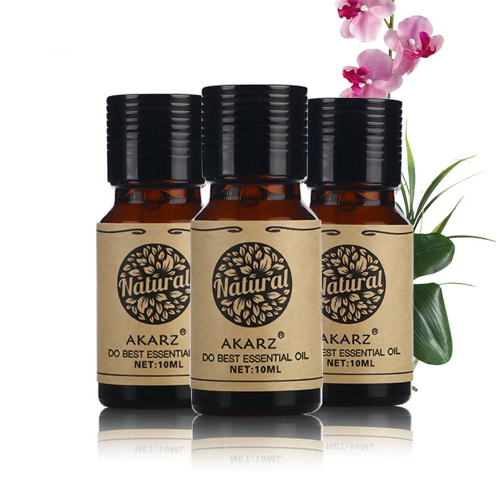 Limited Edition AKARZ Peony Vanilla Almond Essential Oil Set for