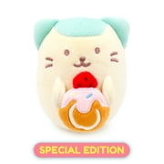[Limited Edition] Anirollz Super Soft Stuffed Animal Plush Fabric Squishy Ball Mint Kittiroll