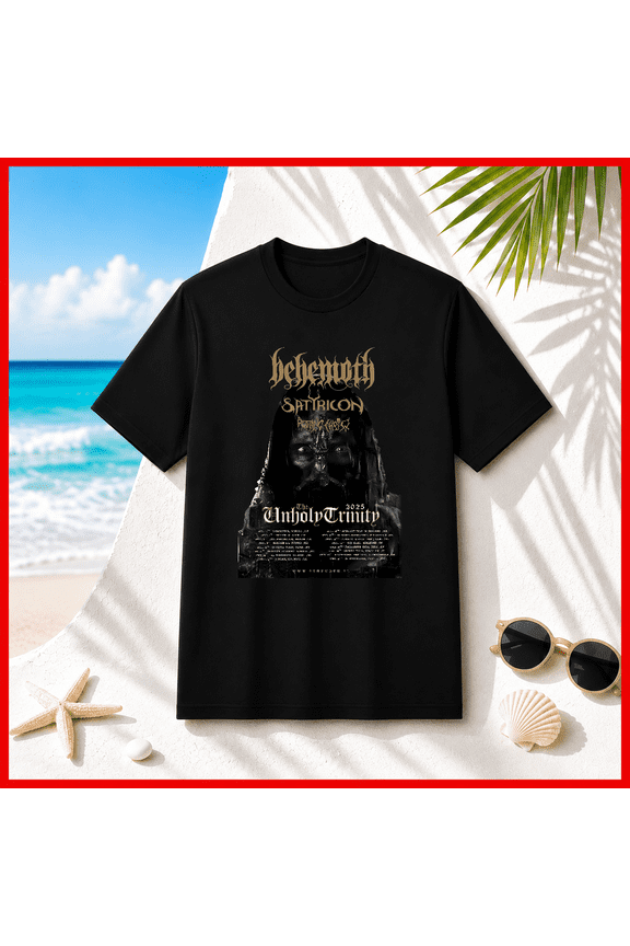 Limited Edition Behemoth Vintage Retro Blackened Death Metal Unisex T-Shirt V80152, S-5XL