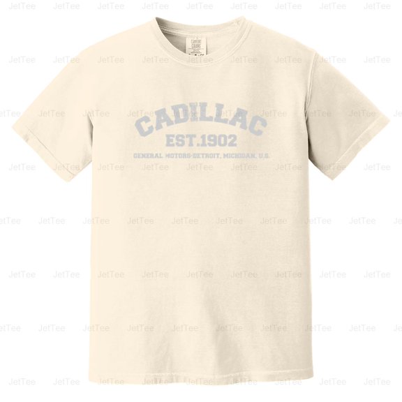 Limited Edition Cadillac American Luxury Car Auto Classic Comfort Color T-Shirt Unisex, up to 4XL