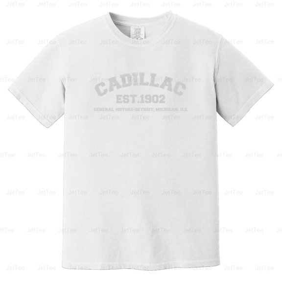 Limited Edition Cadillac American Luxury Car Auto Classic Comfort Color T-Shirt Unisex, up to 4XL