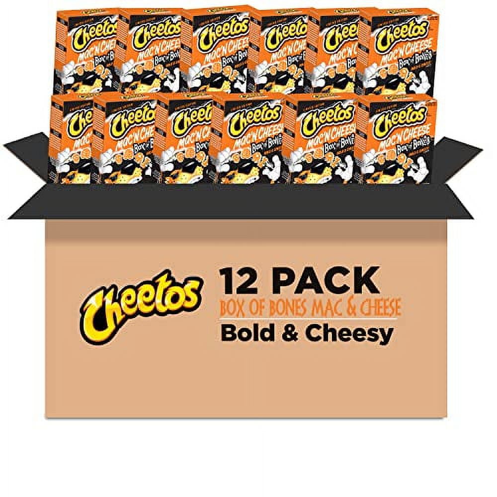 Limited Edition Cheetos Box of Bones Halloween Mac & Cheese 5.9oz Boxes (12 Pack)