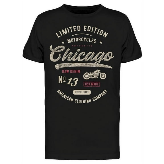 Limited Edition Chicago T-Shirt Men -Image by Shutterstock, Male 3X-Large