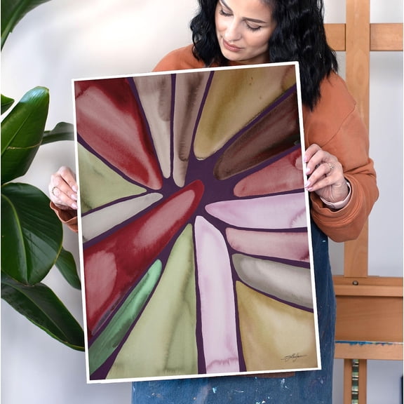 Limited Edition Constructor World Abstract Art Poster, Giclée, Unique Art Lovers, Modern Home Decor, 8x12 UNFRAMED