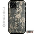 thumbnail image 1 of Limited Edition Customized Prints by Ego Tactical Over a Rugged Shield Case for Apple iPhone 11 Pro [5.8" Screen] - ACU Army Digital Camouflage, 1 of 4