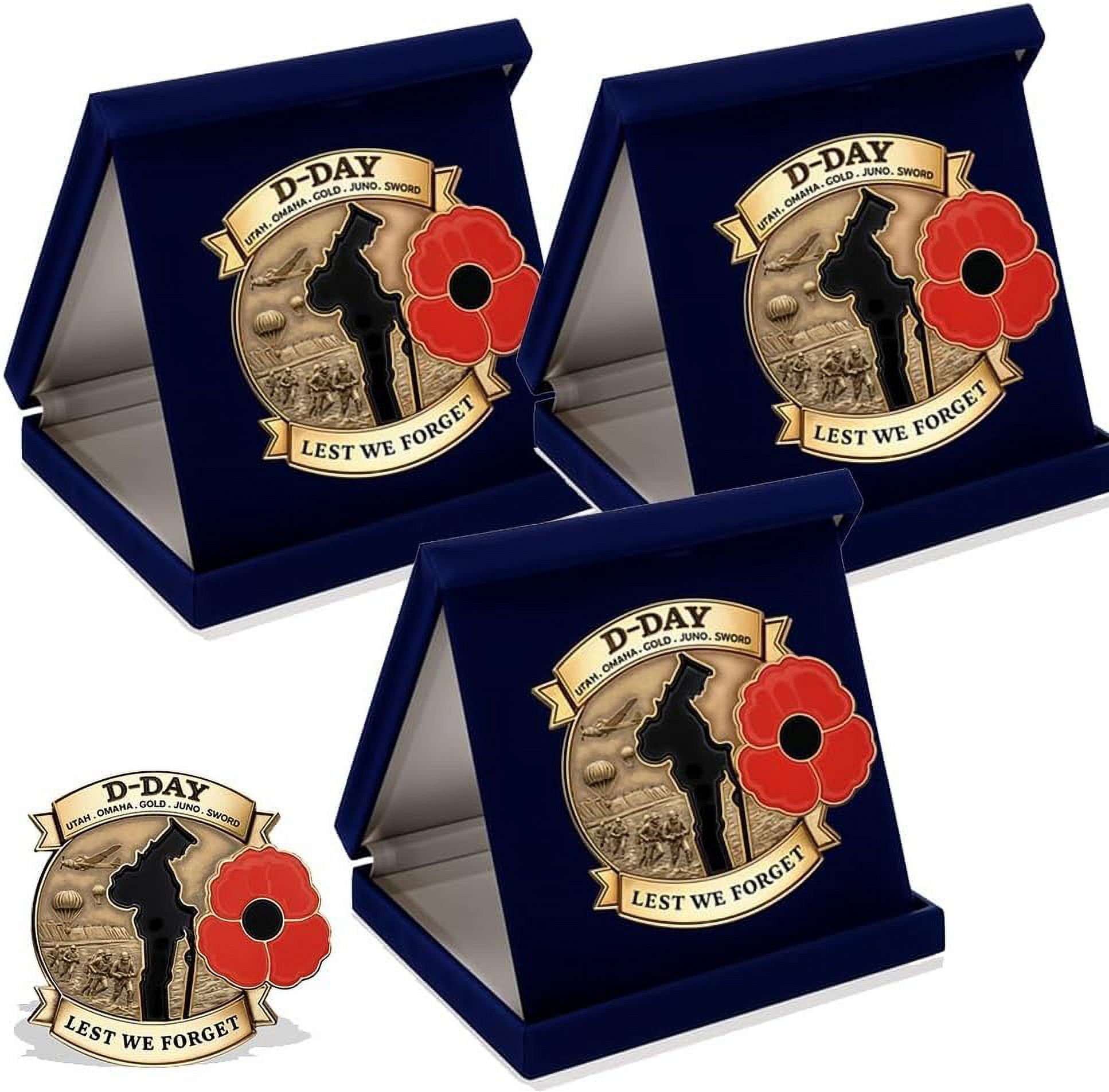 HGFTDIUT Limited Edition D-Day 80th Anniversary Commemorative Badge
