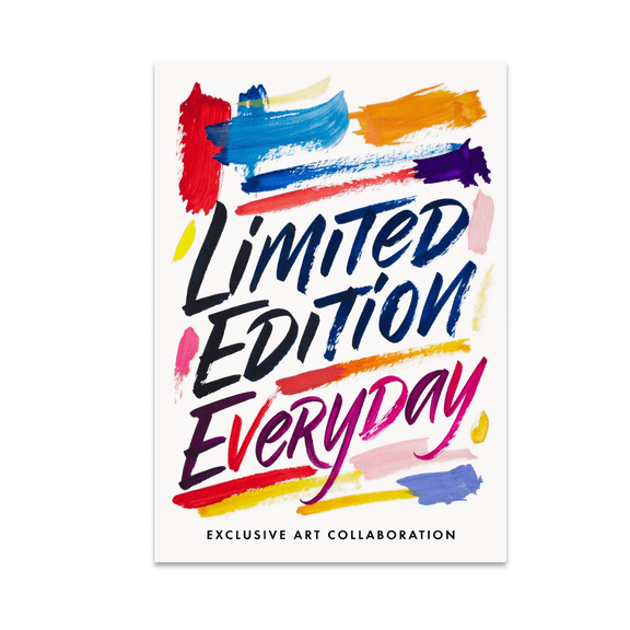 Limited Edition Everyday Brushstroke Art - Art Collector - 13x19 Poster Print