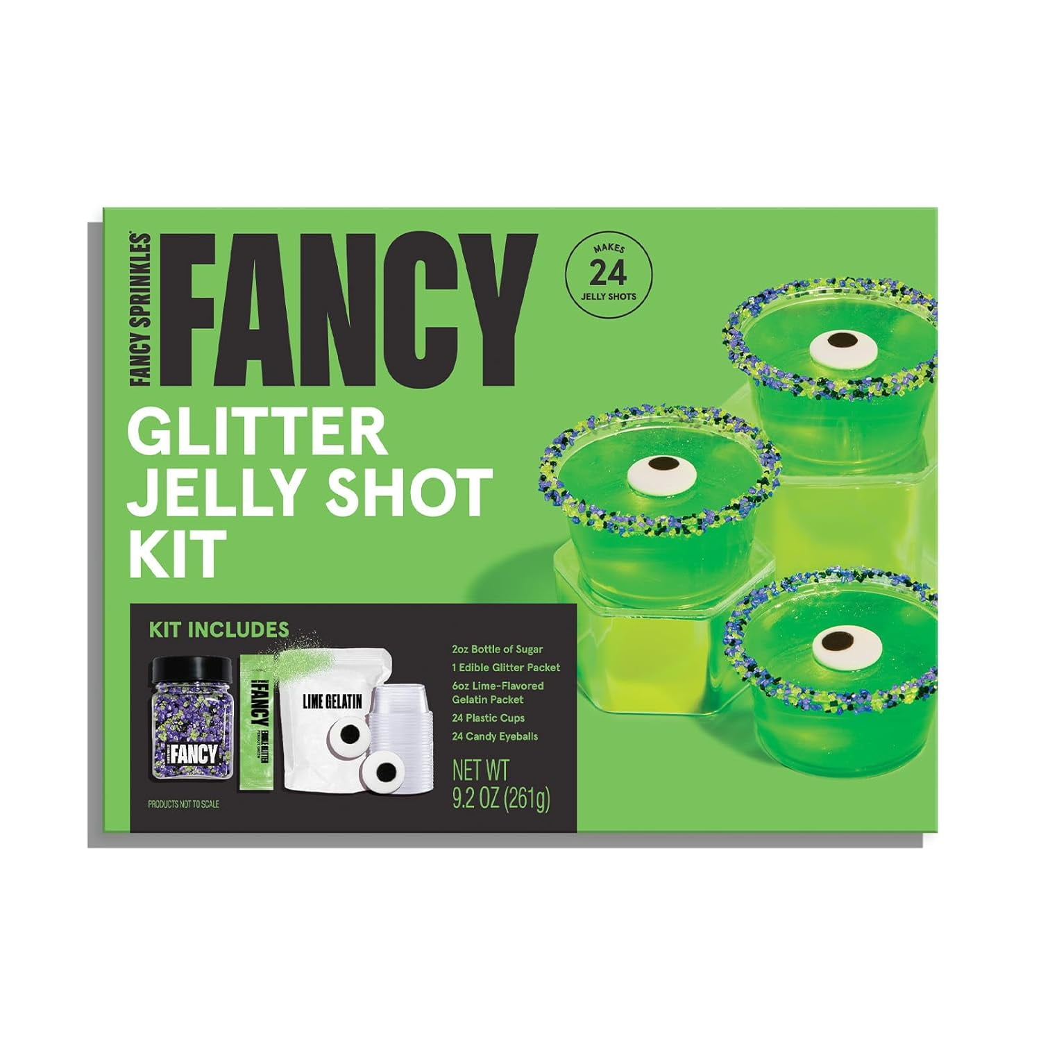 Limited Edition Eye of Newt Jelly Shot Decorating Kit with Sugar