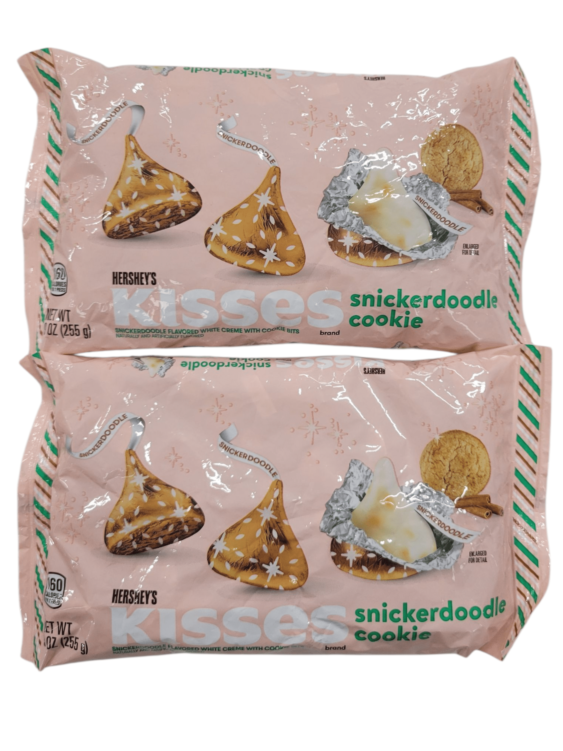 Limited Edition Hershey's Kisses Snickerdoodle Cookie 9 oz - Pack of 2