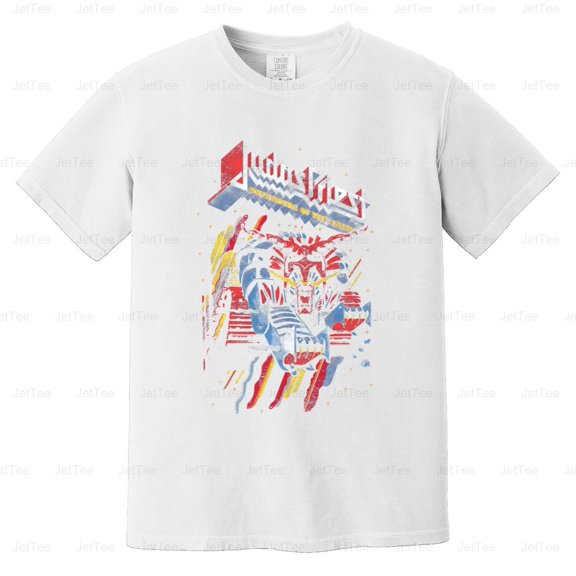 Limited Edition Judas Priest Heavy Metal Music Band Legend Comfort Color T-Shirt Unisex, up to 4XL