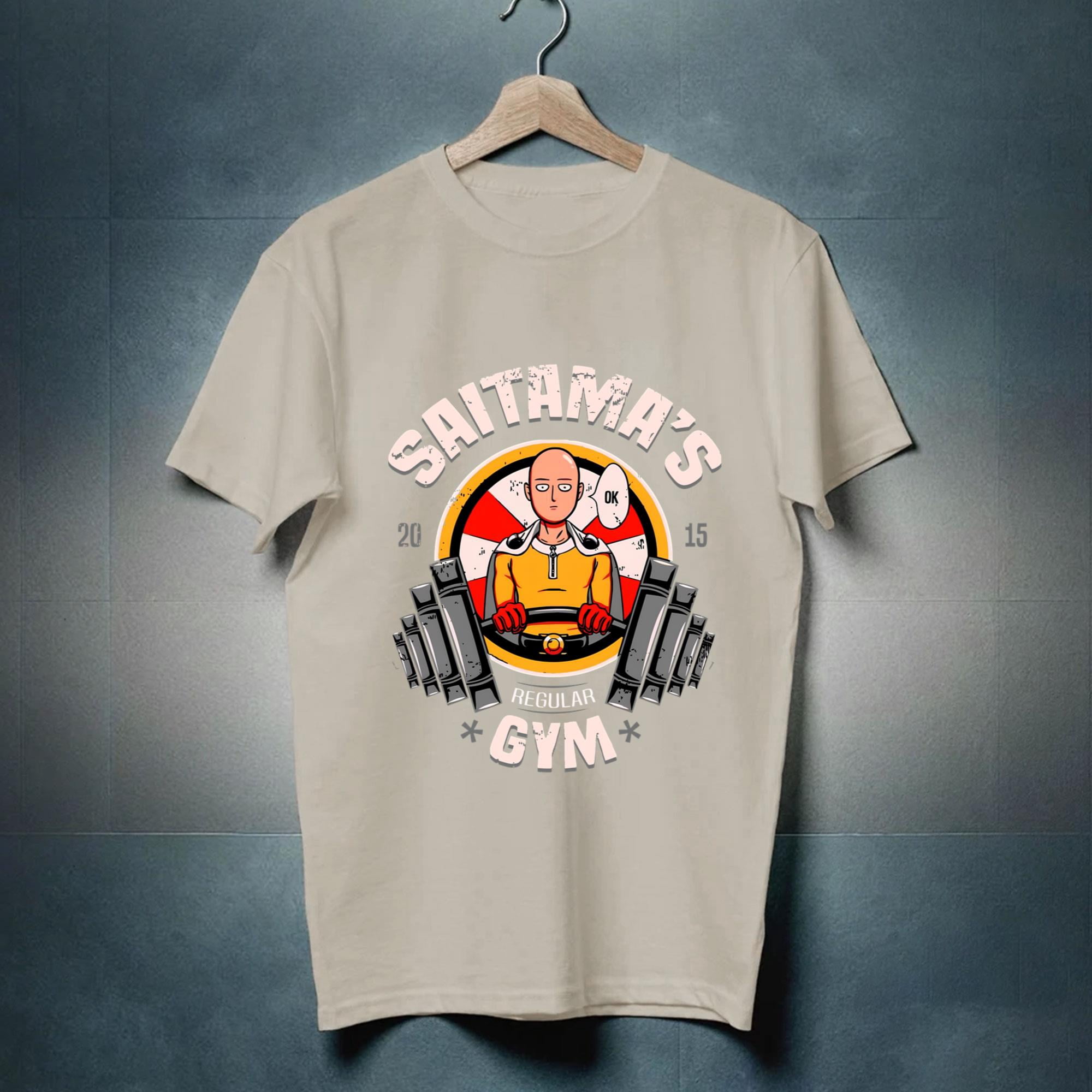CottonCloud T-Shirt Donna Saitama Crest - One Punch Man, 100% Cotone, Vestibilità Aderente