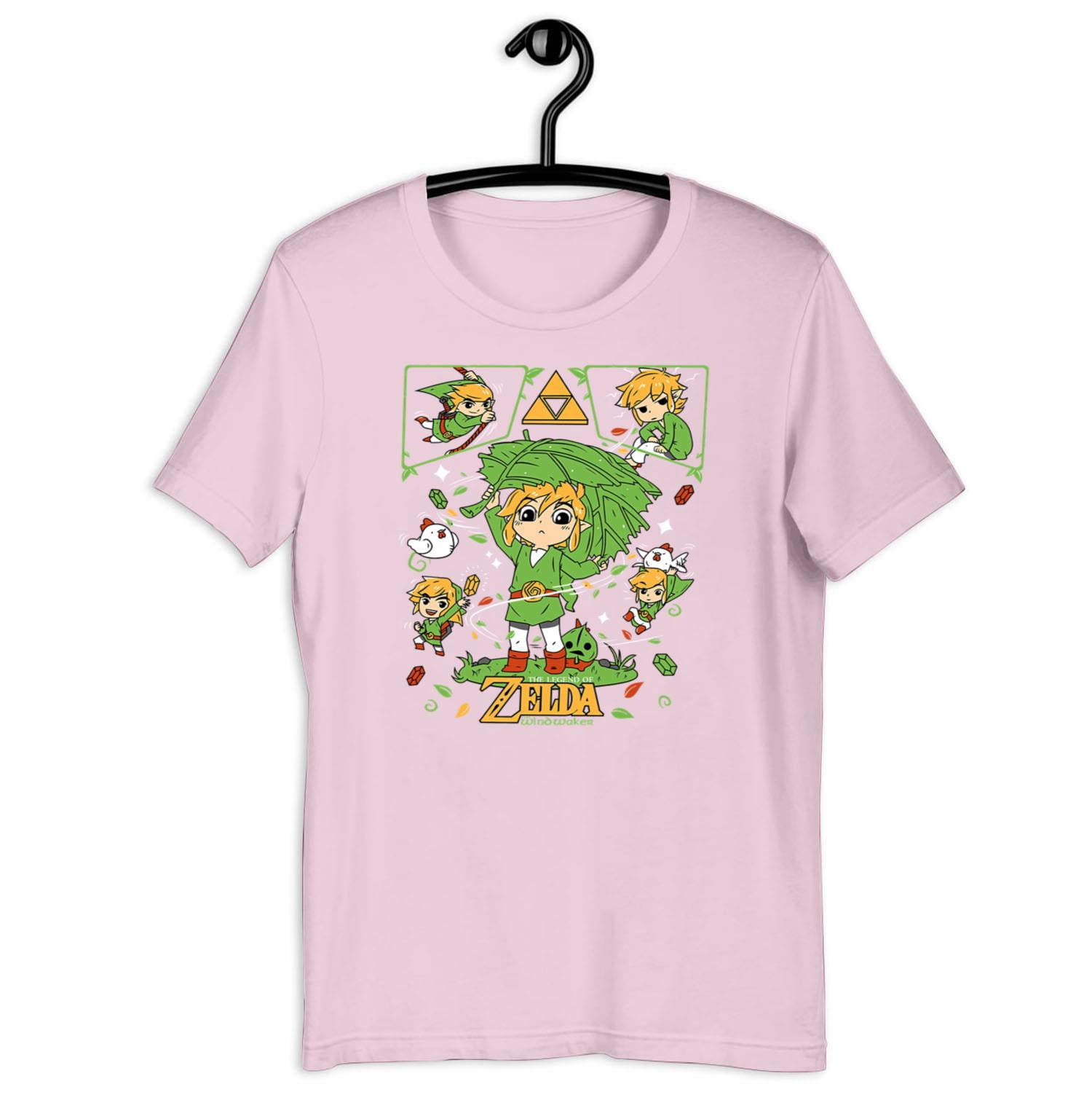 Legend Of Zelda Fan-Shirt Für Echte Gamer – Grünes T-Shirt Mit Retro-Design