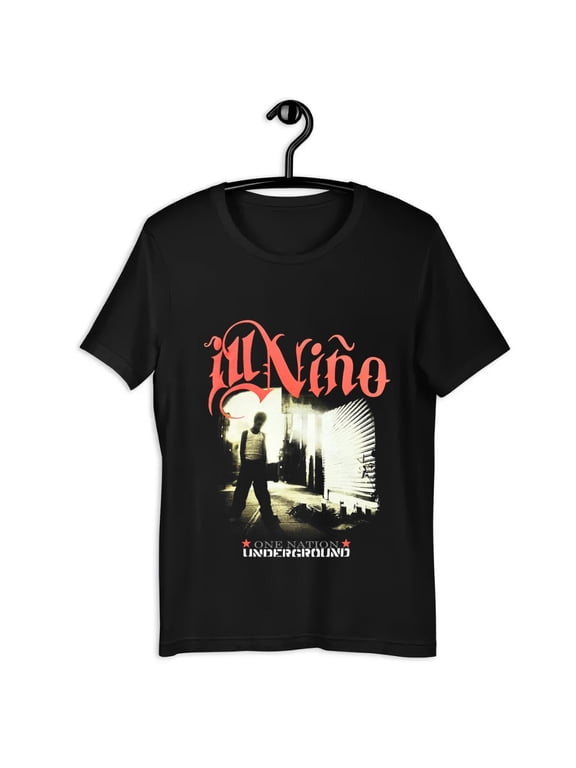 Limited Edition Limited Edition iLL Nino T shirt Adult small black 2006 Nu Metal one Nation underground-TH37921