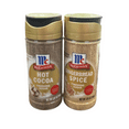 thumbnail image 1 of Limited Edition McCormick Holiday Finishing Sugar Variety Pack - 2 Flavors - Hot Cocoa, Gingerbread, 1 of 2