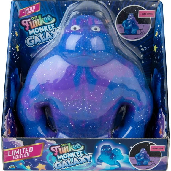 Limited Edition ORB Jumbo Funkee GALAXY Monkee  4.5 lb Stretchy Sensory Toy