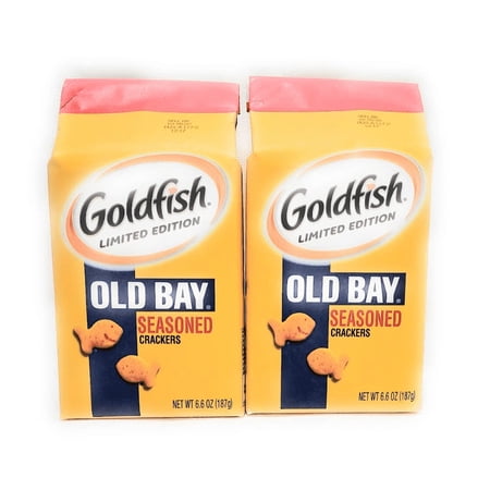 Limited Edition Old Bay Seasoning Snack Crackers Bundle (Two 6.6 oz bags)